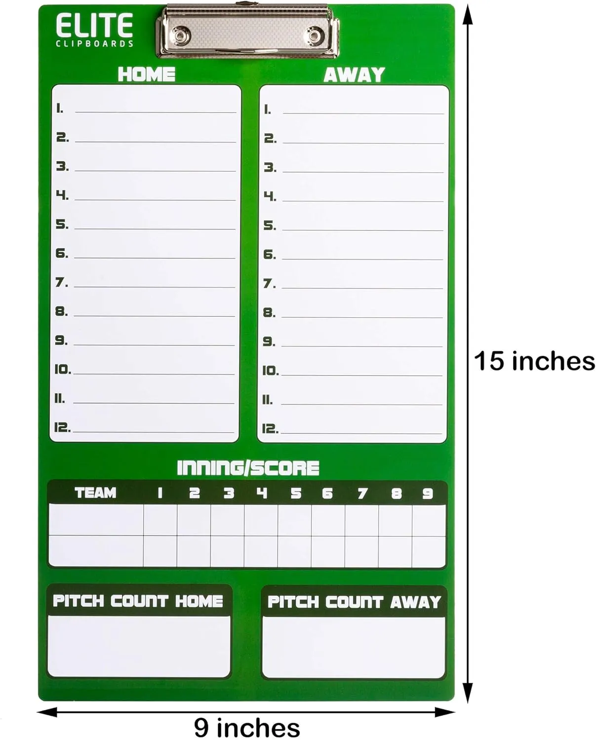 Dry Erase Coaches Clipboards | Basketball, Baseball, Soccer, Football, Hockey, Volleyball, Lacrosse