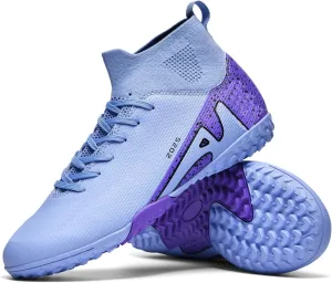 Soccer Cleats for Mens Womens Indoor Soccer Shoes Unisex Baseball Turf Shoes Youth Rugby Shoes Adult AG FG TF Football Boots Wide Training Sneaker